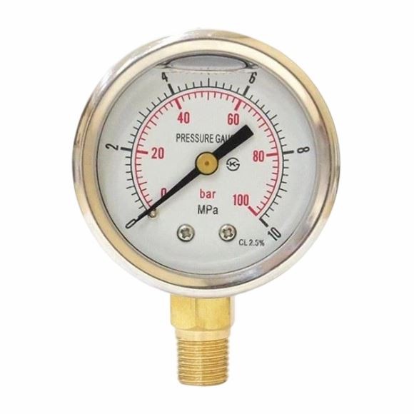 Oil Filled Air Pressure Gauge